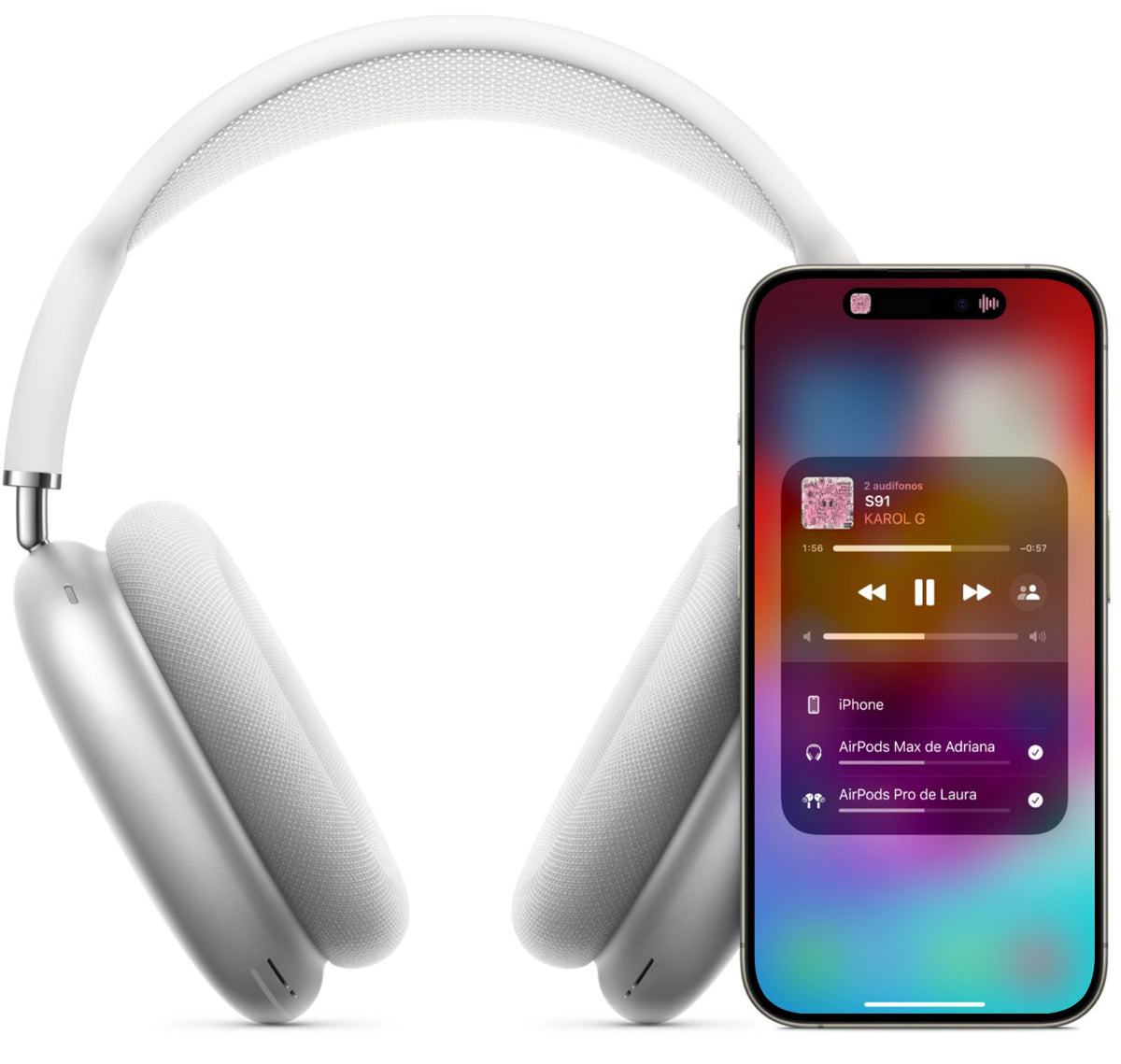 APPLE AIRPODS MAX BLANCO