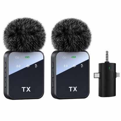 MICROFONO INALAMBRICO WIRELESS F-11 3 EN 1